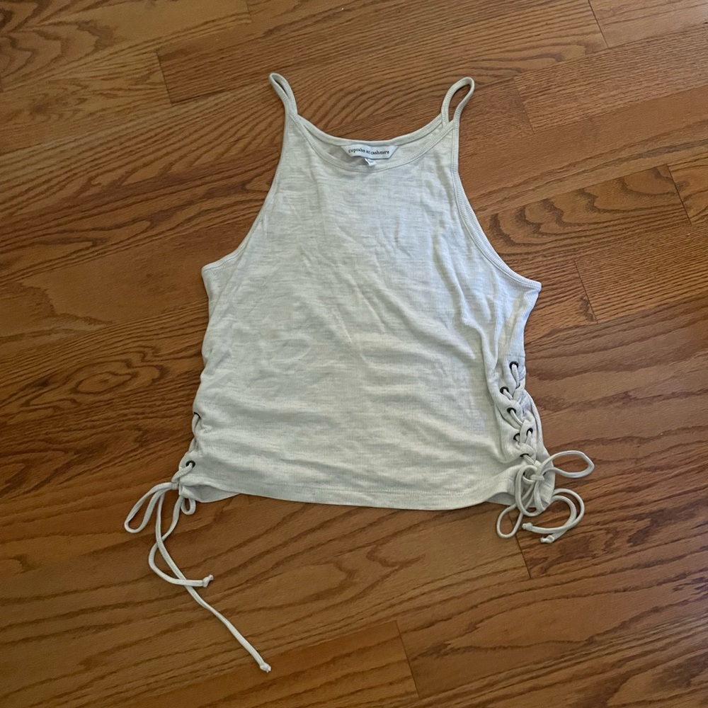 Cupcakes and cashmere tanktop